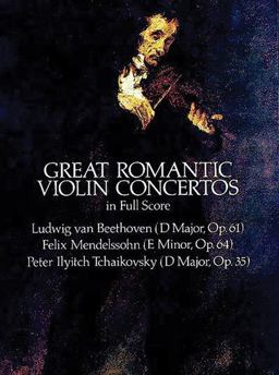 Great Romantic Violin Concertos in Full Score