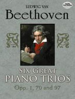 Six Great Piano Trios in Full Score  9780486253985 Front Cover