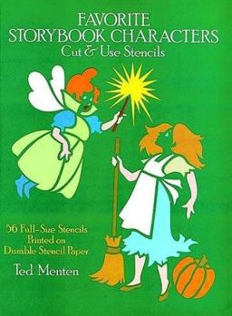 Favorite Storybook Characters Cut and Use Stencils