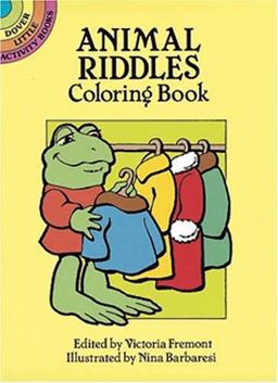 Animal Riddles Coloring Book Animal Riddles Coloring Book