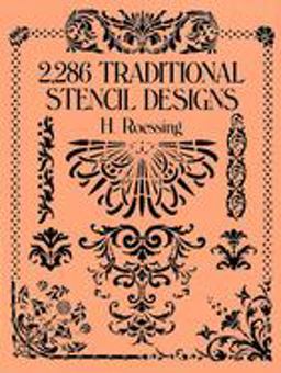 2,286 Traditional Stencil Designs  9780486268453 Front Cover
