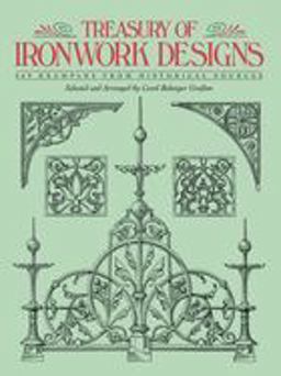 Treasury of Ironwork Designs 469 Examples from Historical Sources  9780486271262 Front Cover