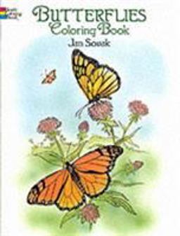 Butterflies Coloring Book  9780486273358 Front Cover