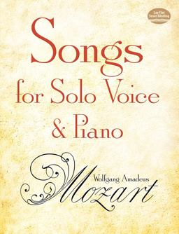 Songs for Solo Voice and Piano