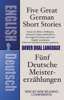 Five Great German Short Stories A Dual-Language Book  9780486276199 Front Cover