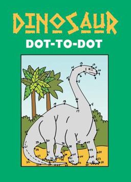 Dinosaur Follow-the-Dots Coloring Book  9780486279916 Front Cover