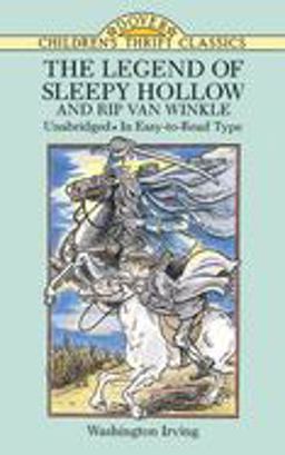 Legend of Sleepy Hollow and Rip Van Winkle  9780486288284 Front Cover