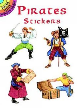 Pirates Stickers  9780486400112 Front Cover