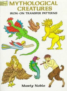 Mythological Creatures Iron-On Transfer Patterns