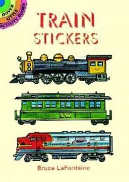 Train Stickers  9780486403106 Front Cover