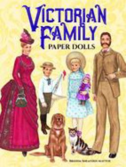 Victorian Family Paper Dolls  9780486408118 Front Cover