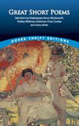 Great Short Poems  9780486411057 Front Cover