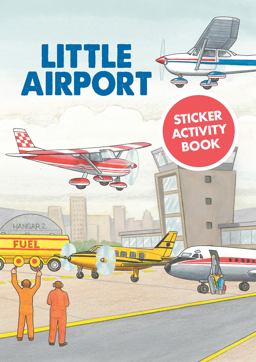 Little Airport Sticker Activity Book  9780486412726 Front Cover