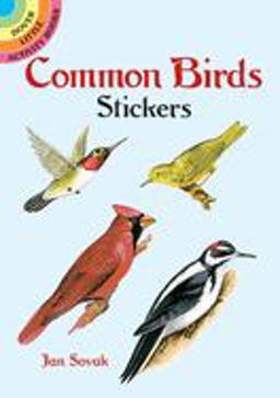 Common Birds Stickers  9780486418339 Front Cover