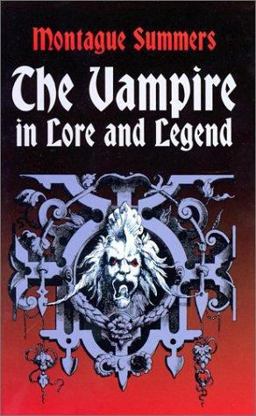 Vampire in Lore and Legend  9780486419428 Front Cover