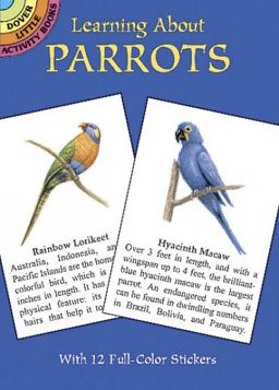 Learning about Parrots  9780486423531 Front Cover