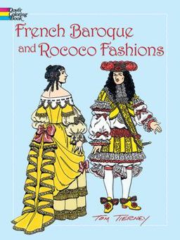 French Baroque and Rococo Fashions  9780486423838 Front Cover