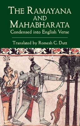 Ramayana and the Mahabharata Condensed into English Verse  9780486425061 Front Cover