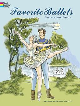 Favorite Ballets Coloring Book  9780486436463 Front Cover