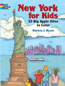 New York for Kids 25 Big Apple Sites to Color  9780486441269 Front Cover