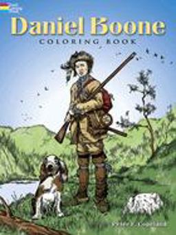 Daniel Boone Coloring Book  9780486447384 Front Cover