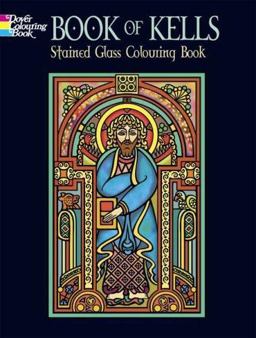 Book of Kells Stained Glass Colouring Book