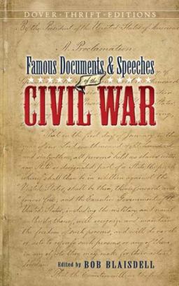 Famous Civil War Documents and Speeches  9780486448510 Front Cover