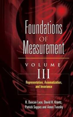 Foundations of Measurement