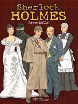 Sherlock Holmes Paper Dolls  9780486474816 Front Cover