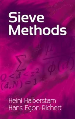 Sieve Methods  9780486479392 Front Cover