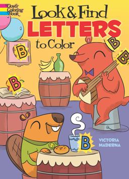 Look and Find Letters to Color  9780486487021 Front Cover