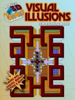 3-D Coloring Book - Visual Illusions 3-D Coloring Book - Visual Illusions