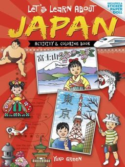 Let's Learn about JAPAN Activity and Coloring Book  9780486489933 Front Cover