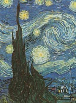 Van Gogh's Starry Night Notebook  9780486498546 Front Cover