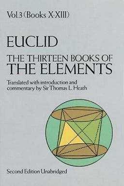 Thirteen Books of the Elements 2nd 9780486600901 Front Cover