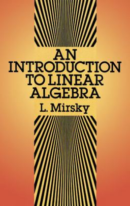 Introduction to Linear Algebra  9780486664347 Front Cover
