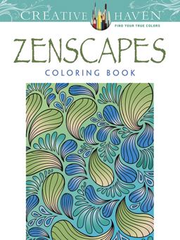 Creative Haven Zenscapes Coloring Book  9780486780542 Front Cover