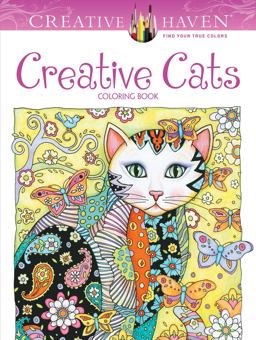 Creative Haven Creative Cats Coloring Book  9780486789644 Front Cover