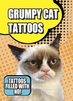 Grumpy Cat Tattoos  9780486791654 Front Cover