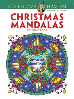 Creative Haven Christmas Mandalas Coloring Book  9780486791883 Front Cover