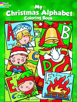 My Christmas Alphabet Coloring Book  9780486792446 Front Cover