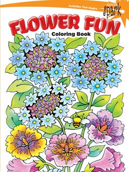 Spark - Flower Fun Coloring Book
