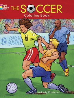 Soccer Coloring Book  9780486804811 Front Cover