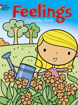 Feelings Coloring Book  9780486807102 Front Cover