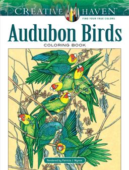 Creative Haven Audubon Birds Coloring Book  9780486813806 Front Cover
