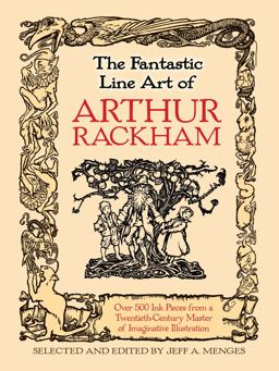 Fantastic Line Art of Arthur Rackham  9780486814223 Front Cover
