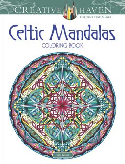 Creative Haven Celtic Mandalas Coloring Book  9780486814230 Front Cover