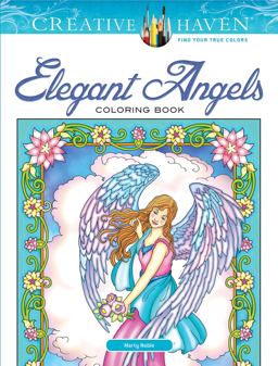 Creative Haven Angels Coloring Book  9780486814407 Front Cover