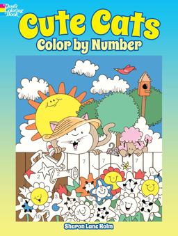 Cute Cats Color by Number  9780486814605 Front Cover