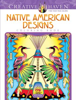 Creative Haven Native American Designs Coloring Book  9780486817453 Front Cover